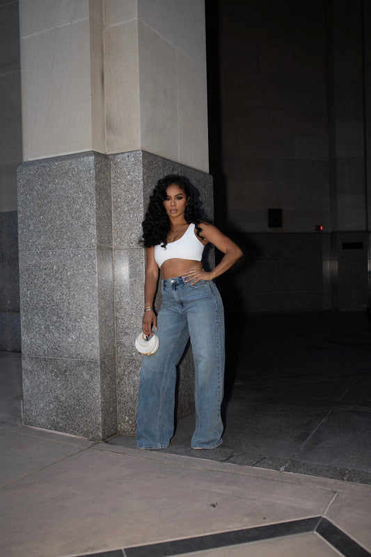 Simple Never Basic | High Waist Denim Jeans