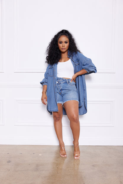 Denim Baby | Oversized Shirt