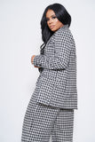 Such a Statement  | Houndstooth Blazer