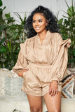 High Fashion | Romper (Khaki)