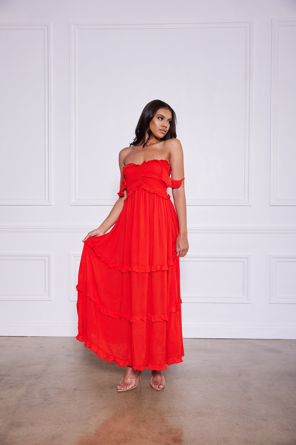 Tier's to Us | Maxi Dress