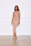 The Only One | Dress (Tan)