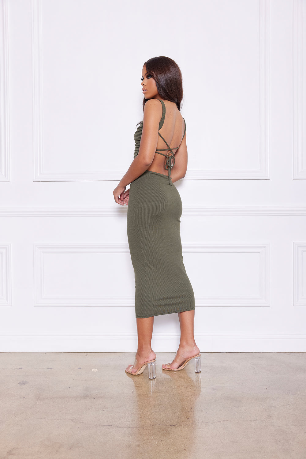 The Only One | Dress (Olive)